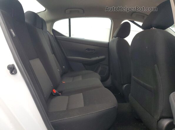 3N1AB8CV8SY401442 2025 NISSAN SENTRA White უკანა სავარძლების ხედი