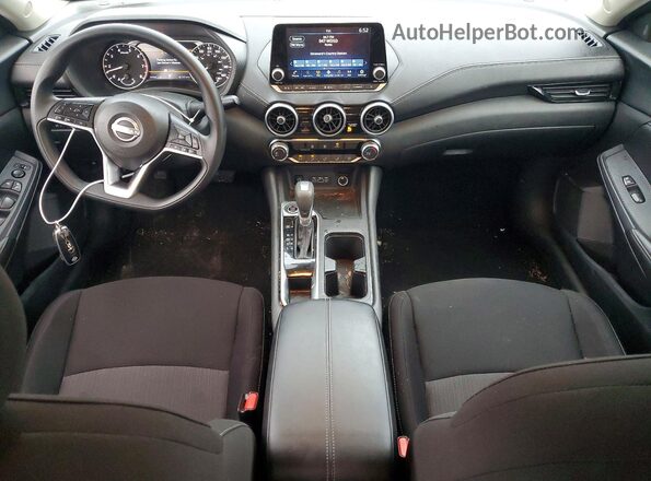 3N1AB8CV8SY401442 2025 NISSAN SENTRA White წინა პანელის ხედი