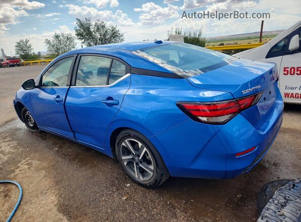 3N1AB8CV8SY401487 2025 NISSAN SENTRA Blue Задня ліва чверть