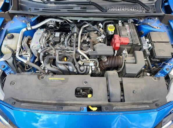 3N1AB8CV8SY401487 2025 NISSAN SENTRA Blue Вид задньої частини салону