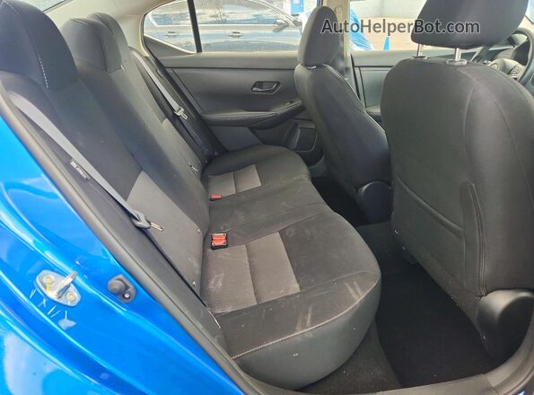 3N1AB8CV8SY401487 2025 NISSAN SENTRA Blue Вид задніх сидінь