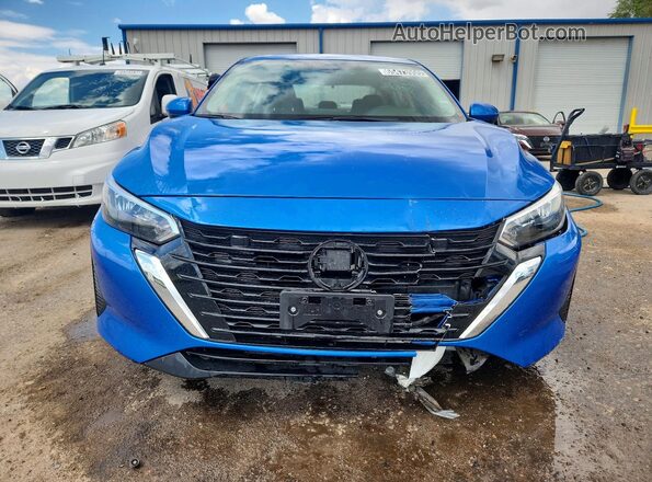 3N1AB8CV8SY401487 2025 NISSAN SENTRA Blue Вид спереду