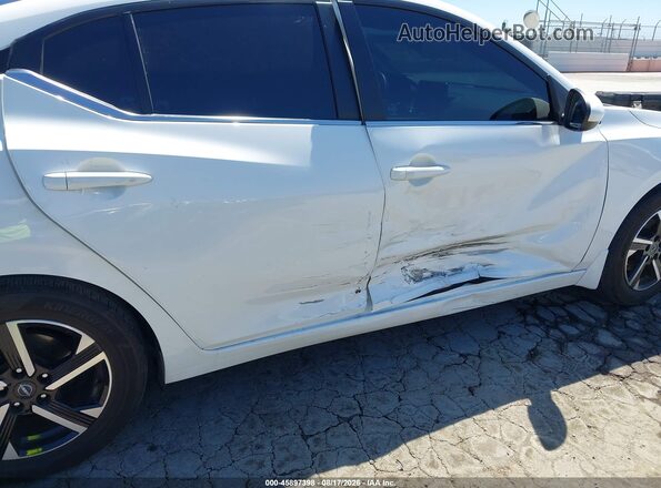3N1AB8CV8SY403398 2025 NISSAN SENTRA White წინა ხედი