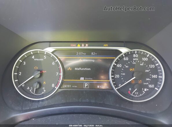 3N1AB8CV8SY403398 2025 NISSAN SENTRA White უკანა სავარძლების ხედი