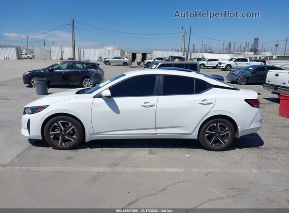 3N1AB8CV8SY403398 2025 NISSAN SENTRA White სალონის 360-გრადუსიანი ხედი