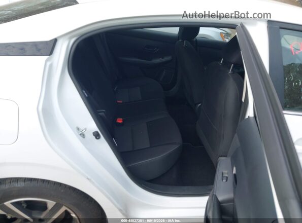 3N1AB8CV8SY409184 2025 NISSAN SENTRA White Widok naklejki z numerem VIN