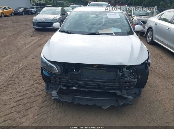 3N1AB8CV8SY409184 2025 NISSAN SENTRA White Widok zestawu wskaźników