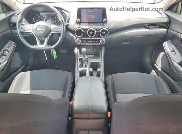 3N1AB8CV9LY208539 2020 NISSAN SENTRA Black Առջևի վահանակի տեսք