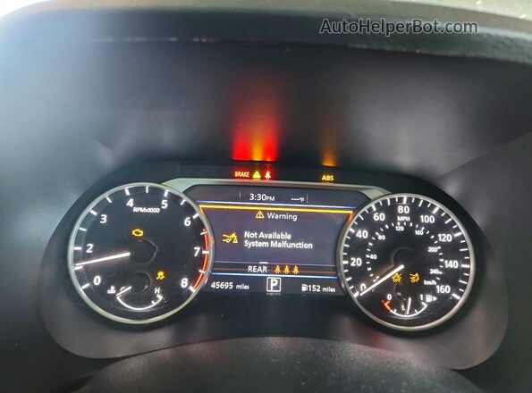 3N1AB8CV9LY231657 2020 NISSAN SENTRA Gray Instrument cluster view