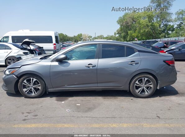 3N1AB8CV9LY236907 2020 NISSAN SENTRA Green Widok wnętrza 360 stopni