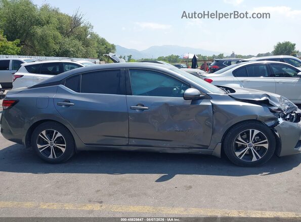 3N1AB8CV9LY236907 2020 NISSAN SENTRA Green Widok wnętrza z tyłu
