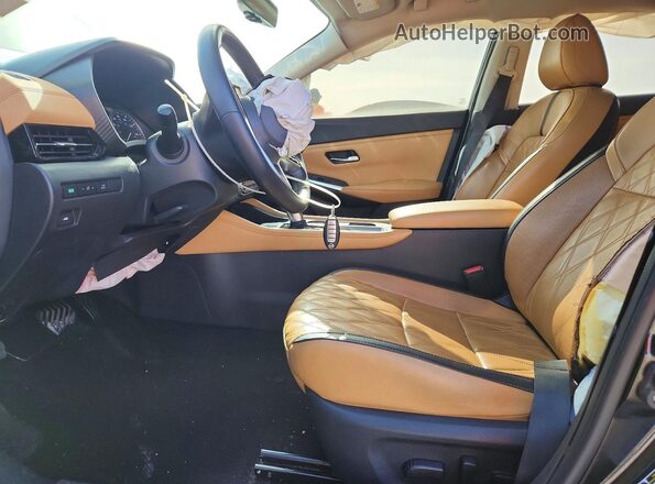 3N1AB8CV9LY290904 2020 NISSAN SENTRA Black Вид салону спереду