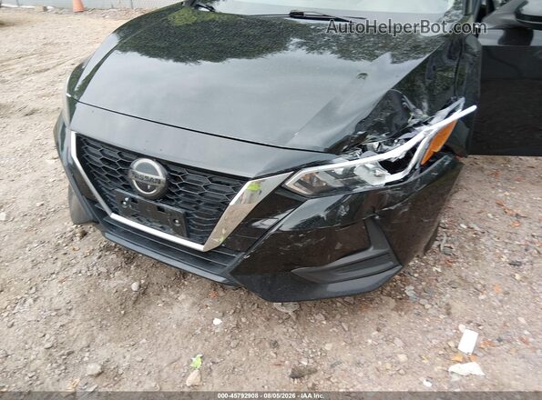 3N1AB8CV9MY230459 2021 NISSAN SENTRA Black წინა ხედი