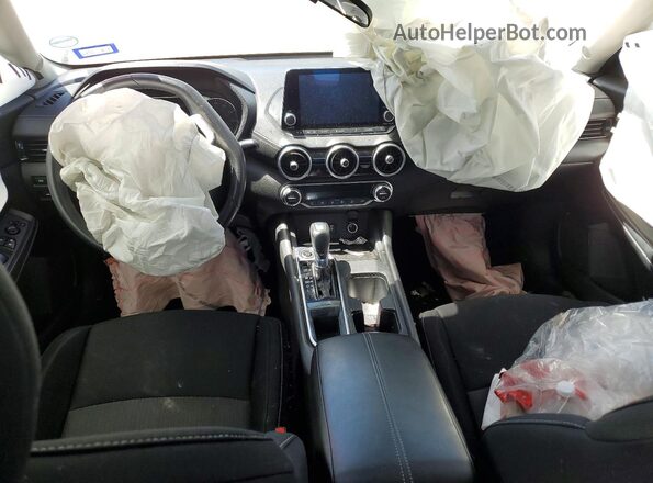 3N1AB8CV9MY249576 2021 NISSAN SENTRA Серебряный Вид панели приборов