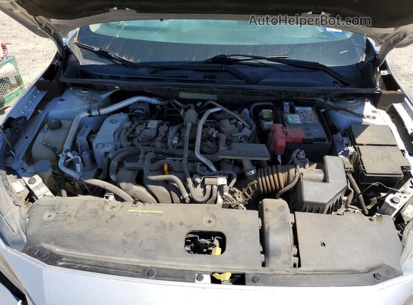 3N1AB8CV9MY249576 2021 NISSAN SENTRA Серебряный Вид задней части салона