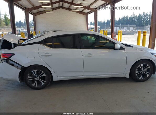 3N1AB8CV9MY265342 2021 NISSAN SENTRA White Սալոնի հետևի տեսք