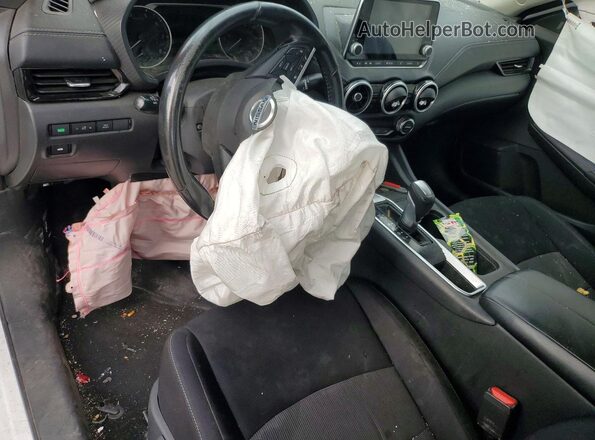 3N1AB8CV9MY284957 2021 NISSAN SENTRA White Առջևի վահանակի տեսք