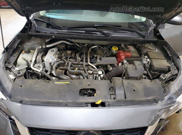3N1AB8CV9NY318705 2022 NISSAN SENTRA Gray Rear interior view