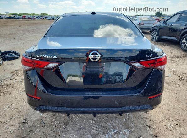 3N1AB8CV9PY227615 2023 NISSAN SENTRA Черный Вид сзади