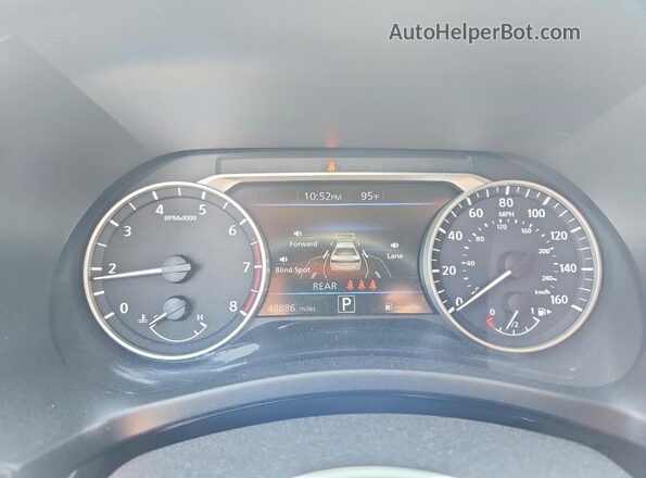 3N1AB8CV9PY227615 2023 NISSAN SENTRA Черный Вид щитка приборов