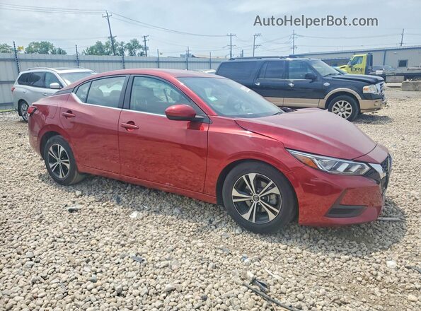 3N1AB8CV9PY228277 2023 NISSAN SENTRA Red Առջևի աջ