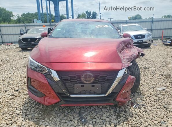 3N1AB8CV9PY228277 2023 NISSAN SENTRA Red Դիմացի տեսք