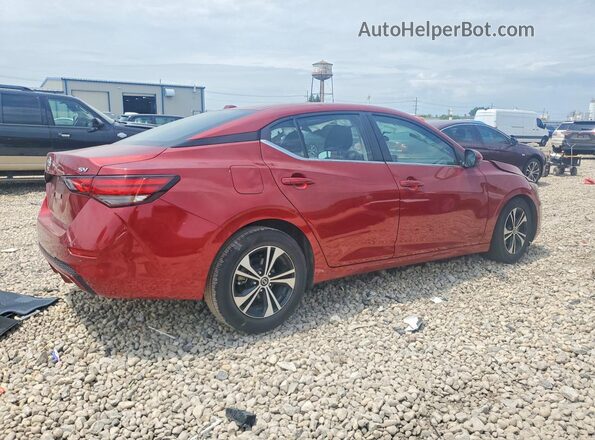 3N1AB8CV9PY228277 2023 NISSAN SENTRA Red Հետևի աջ