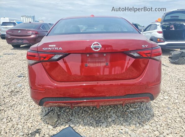 3N1AB8CV9PY228277 2023 NISSAN SENTRA Red Հետևի տեսք