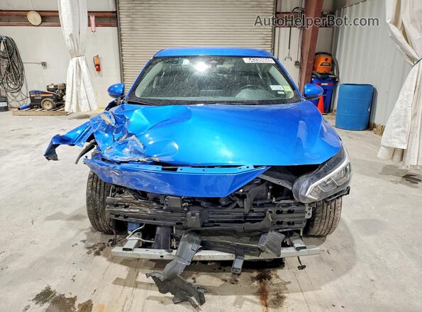 3N1AB8CV9PY245435 2023 NISSAN SENTRA Blue Вид спереду