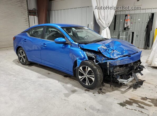 3N1AB8CV9PY245435 2023 NISSAN SENTRA Blue 