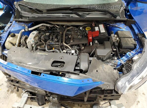 3N1AB8CV9PY245435 2023 NISSAN SENTRA Blue Вид задньої частини салону