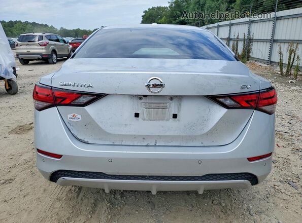 3N1AB8CV9PY249873 2023 NISSAN SENTRA Silver Вид ззаду