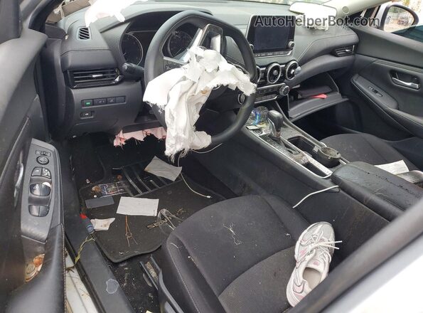 3N1AB8CV9PY249873 2023 NISSAN SENTRA Silver Вид панелі приладів