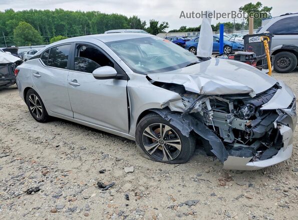 3N1AB8CV9PY249873 2023 NISSAN SENTRA Silver Передня права чверть
