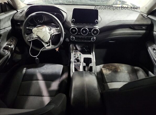 3N1AB8CV9PY255074 2023 NISSAN SENTRA White Вид панелі приладів