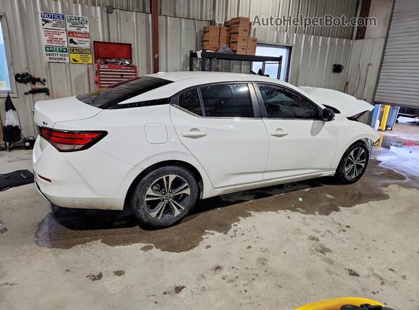 3N1AB8CV9PY255074 2023 NISSAN SENTRA White Задня права чверть