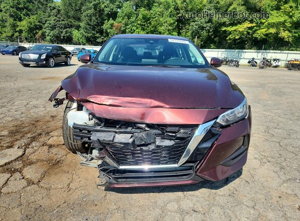 3N1AB8CV9PY266317 2023 NISSAN SENTRA Red წინა ხედი