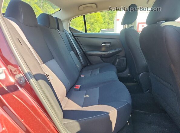 3N1AB8CV9PY266317 2023 NISSAN SENTRA Red უკანა სავარძლების ხედი