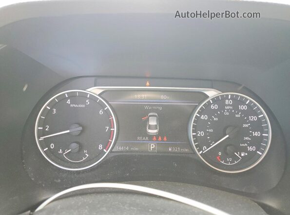 3N1AB8CV9PY272201 2023 NISSAN SENTRA Silver ხელსაწყოთა პანელის ხედი
