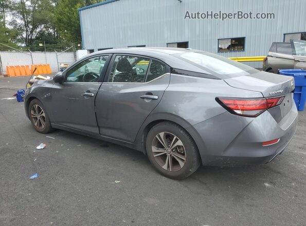 3N1AB8CV9PY291332 2023 NISSAN SENTRA Gray Vista de la etiqueta del VIN