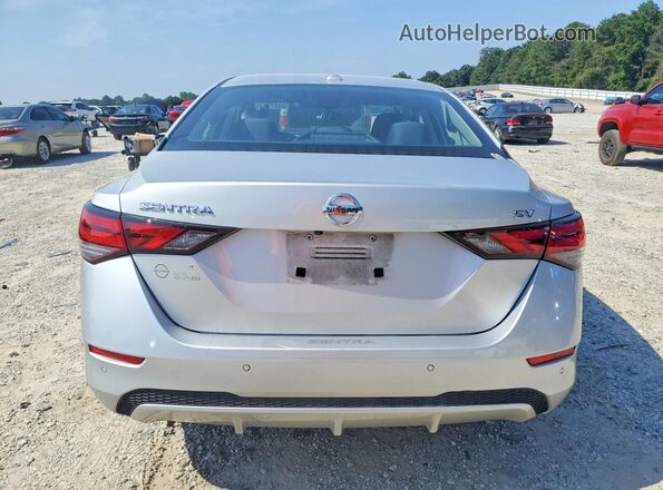 3N1AB8CV9PY307805 2023 NISSAN SENTRA Silver Հետևի տեսք