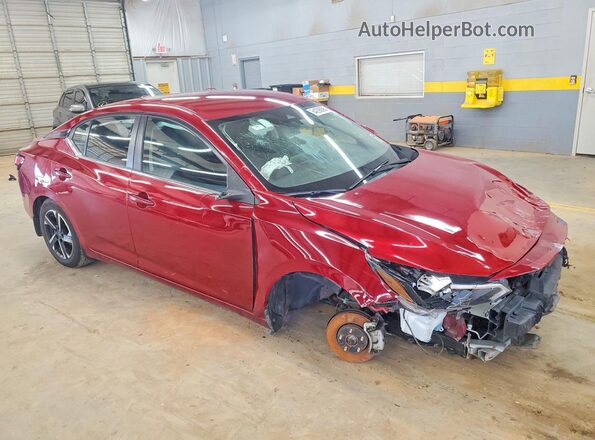 3N1AB8CV9RY207206 2024 NISSAN SENTRA Red Delantero derecho