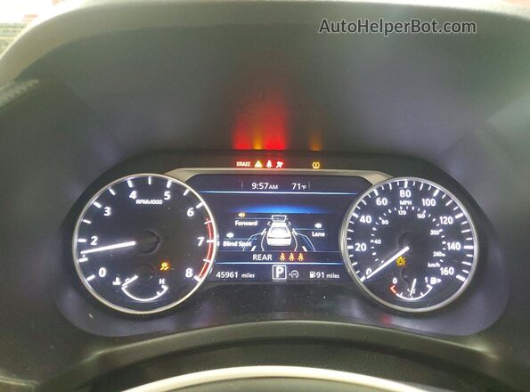 3N1AB8CV9RY207206 2024 NISSAN SENTRA Red Vista del cuadro de instrumentos