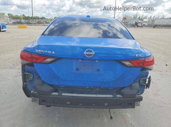 3N1AB8CV9RY216343 2024 NISSAN SENTRA Синий Вид сзади