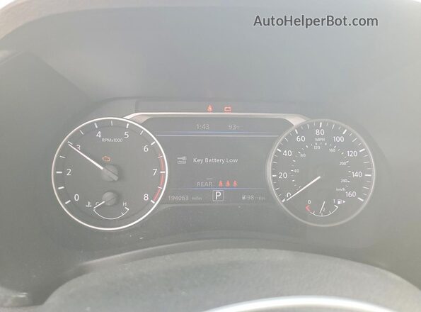 3N1AB8CV9RY216343 2024 NISSAN SENTRA Синий Вид щитка приборов