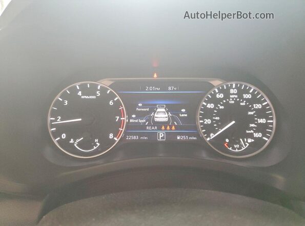 3N1AB8CV9RY227505 2024 NISSAN SENTRA Black Vista del cuadro de instrumentos