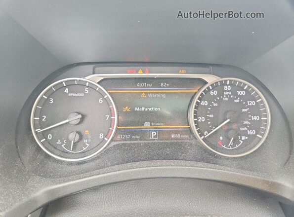 3N1AB8CV9RY245633 2024 NISSAN SENTRA Blue Սարքավորումների վահանակի տեսք