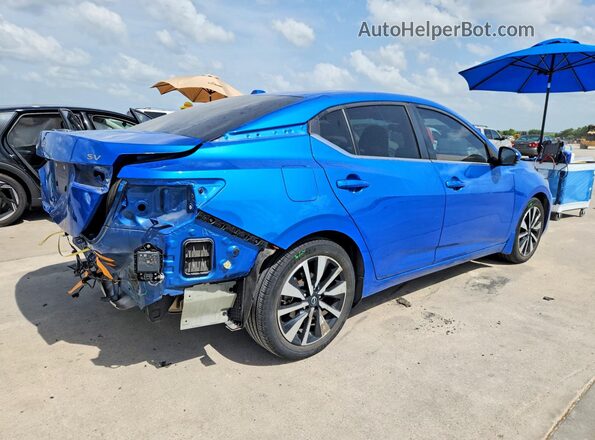 3N1AB8CV9RY245633 2024 NISSAN SENTRA Blue Հետևի աջ