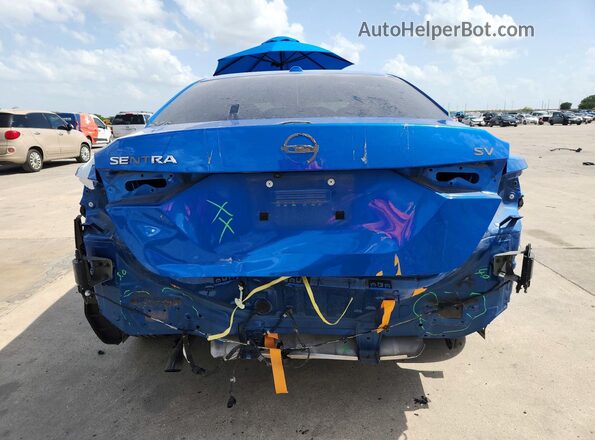 3N1AB8CV9RY245633 2024 NISSAN SENTRA Blue Հետևի տեսք