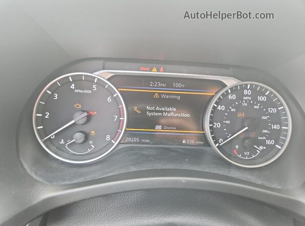 3N1AB8CV9RY246412 2024 NISSAN SENTRA Black Вид щитка приладів